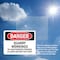Signmission Quarry Workings No Unauthorized Persons Danger Sign, Plastic, 10in W x 7in L, 2PK OS-2PACK-DS-P-710-L-1891 - alternate 3